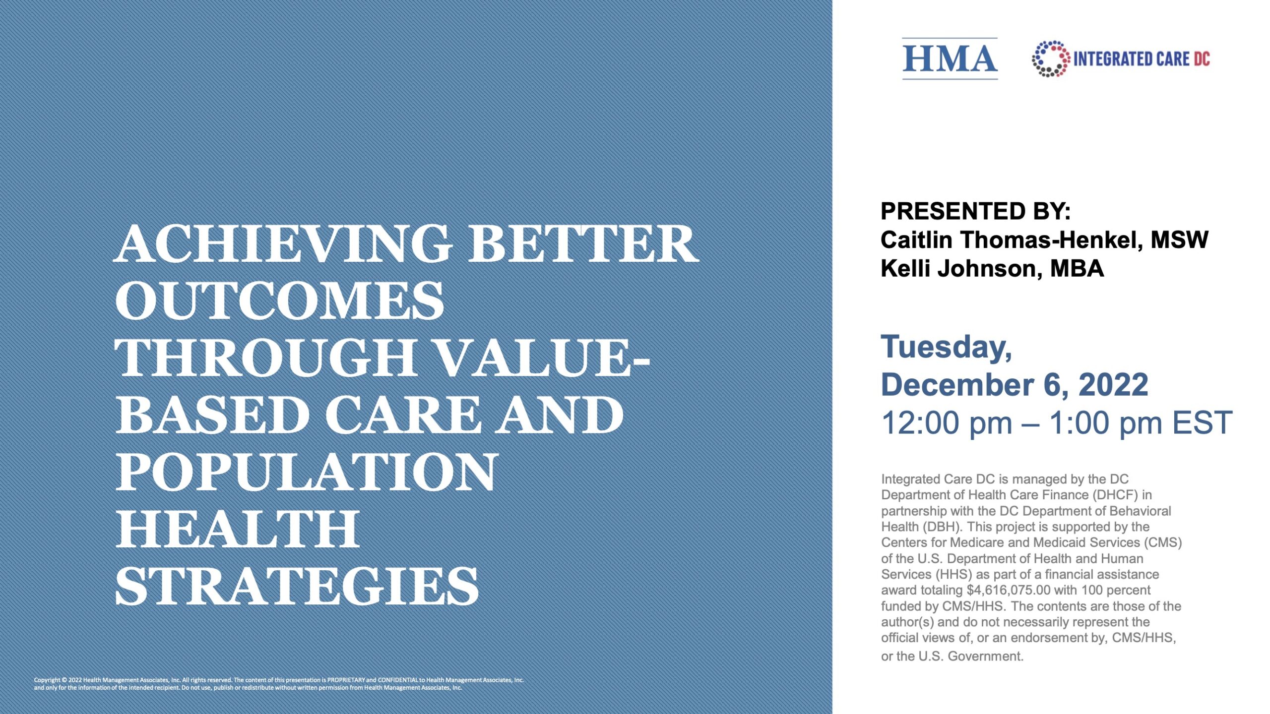 Achieving Better Outcomes Through Value-Based Care & Population Health Strategies (LAN Framework Part 2)